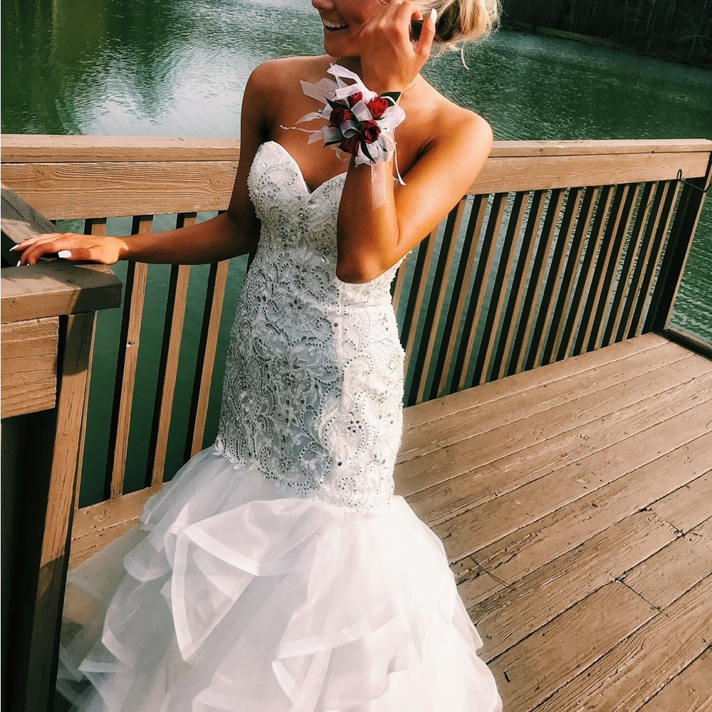 Sherri Hill Dress White